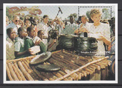 Sierra Leone známky, Princezna Diana